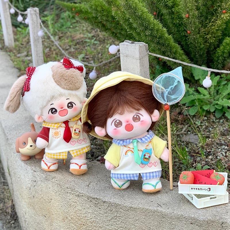 ぬい服 ハンドメイド   10cmマスコット用 2セット