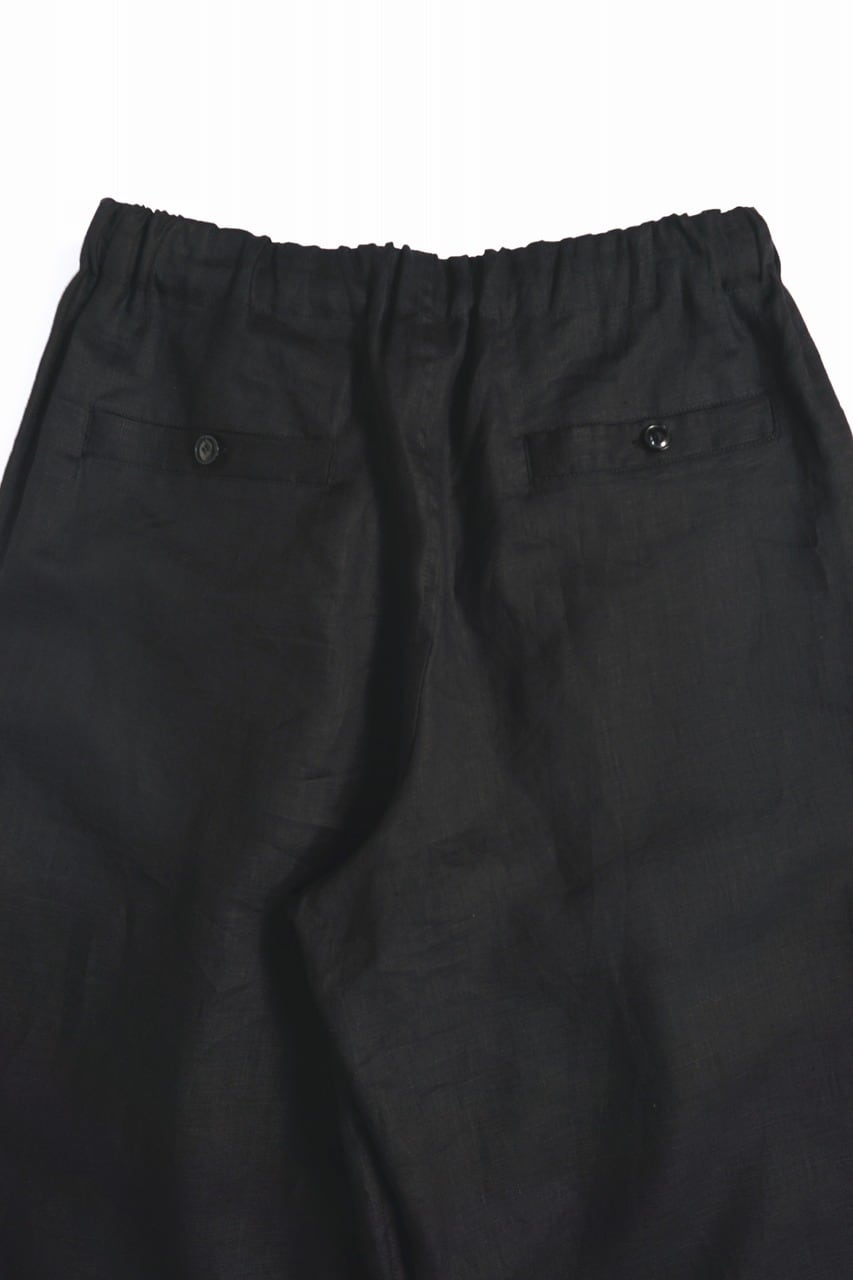 French Linen Wide Easy Pants