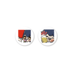 むかいセット　缶バッジ