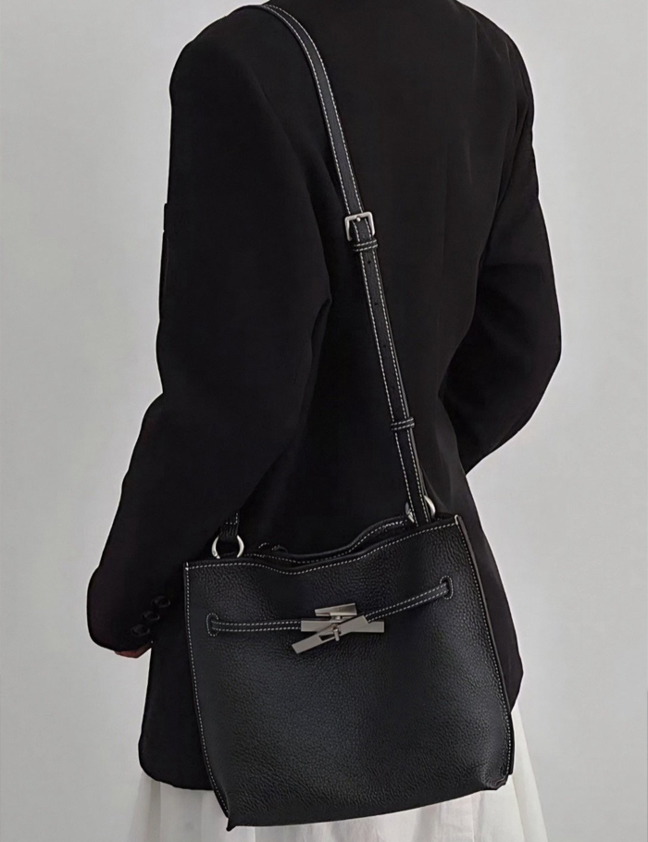 【26ss】牛革100％・Square 2way Bag_5colors