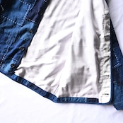 KUON / Vintage Boro Patchwork V-neck Jacket