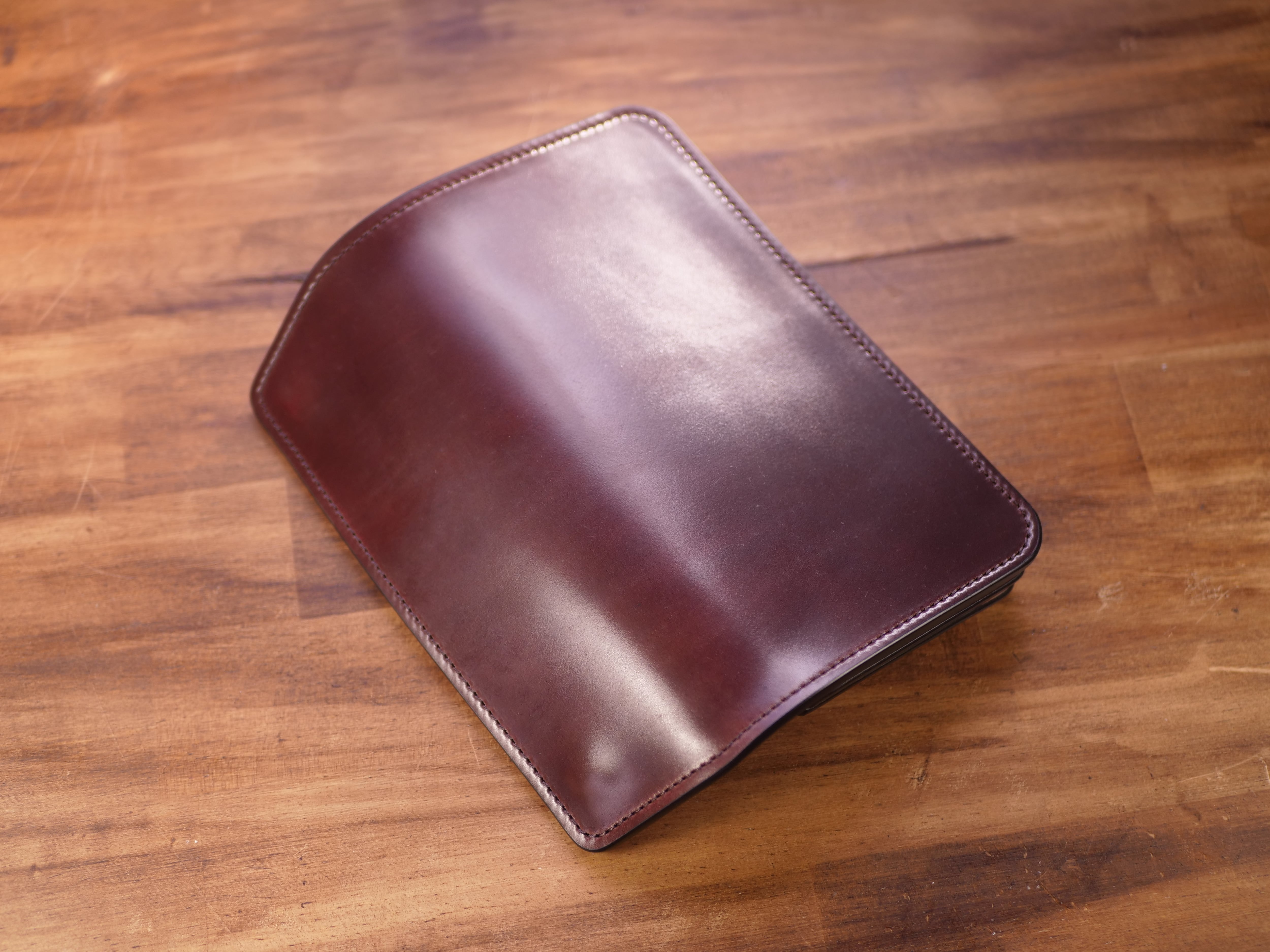 未使用品 ロブスタレザー トラッカーL ホーウィン コードバン#4 Trucker Long / Horween shell cordovan #4 | robusta leather