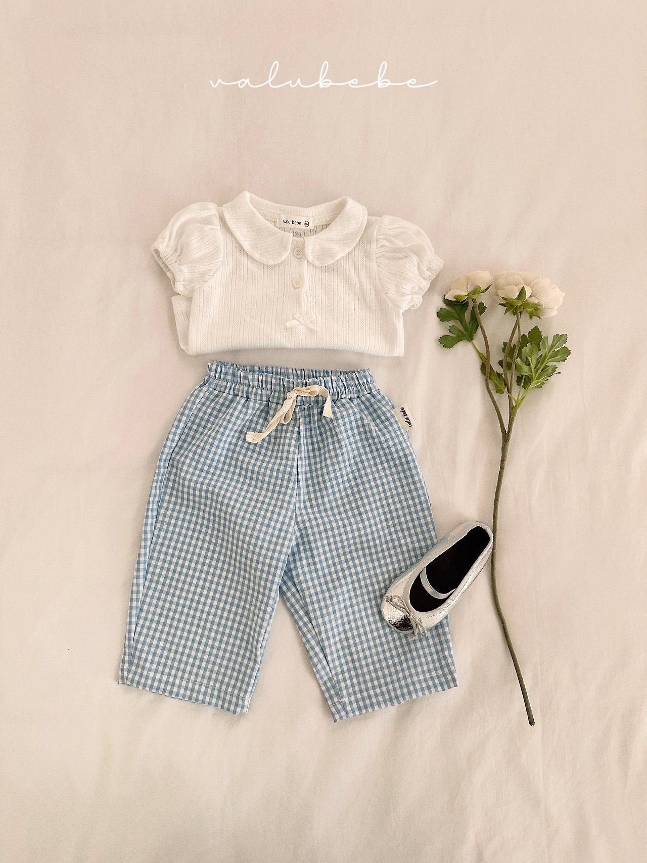 [valubebe] Eyelet Dungka Puff Tee / [벨루베베] 아일렛둥카퍼프티