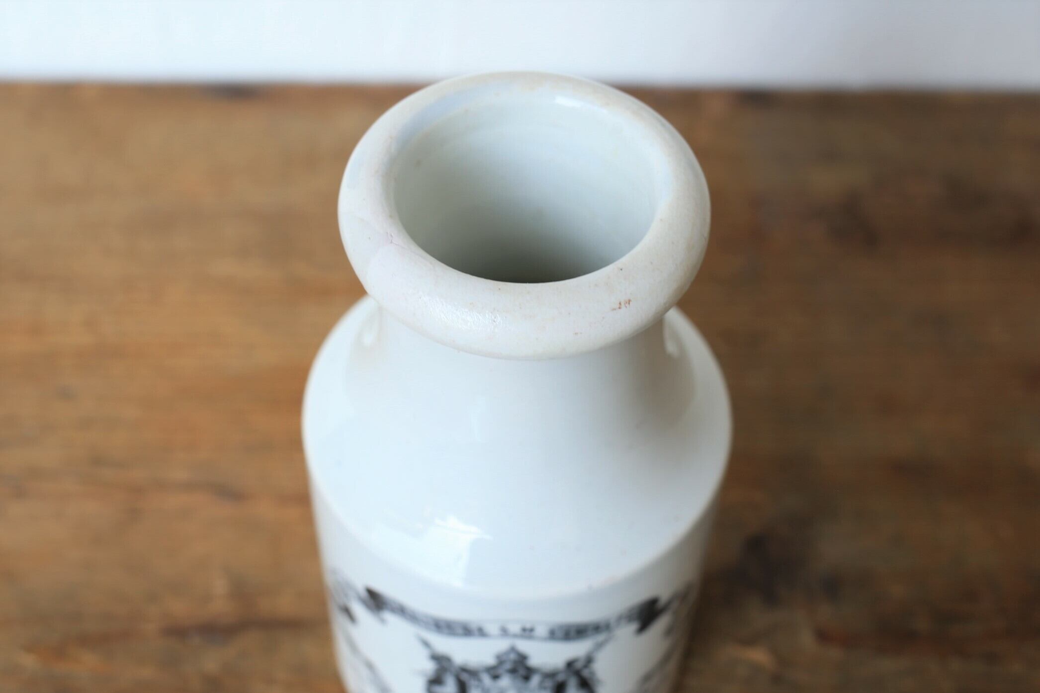 フランス アンティーク クレイユモントロー Creil et Montereau GREY