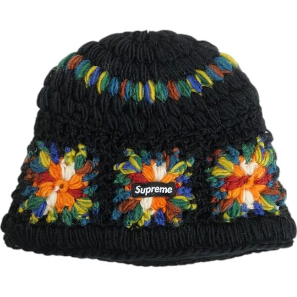 黒 25SS シュプリームCrochet Beanie ビーニー ニットキャップ 黒 25SS シュプリームCrochet Beanie ビーニー ニットキャップ