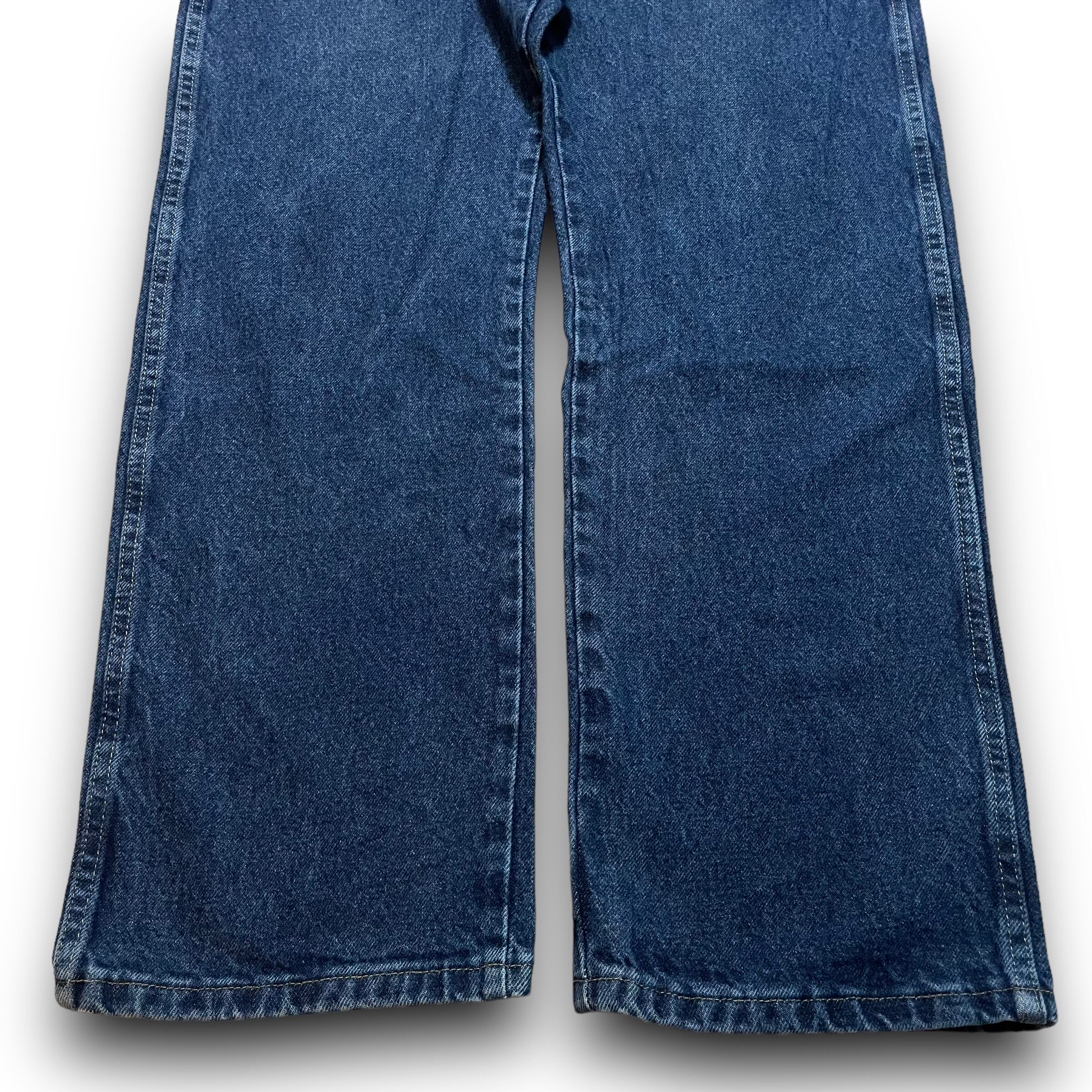 38×32】Wrangler ラングラー ワイドデニム ワイドストレート 38×32】Wrangler ラングラー ワイドデニム ワイドストレート