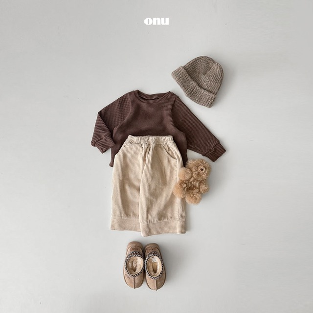 【予約】Fleece Waffle Tee