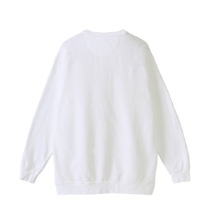 STEP FORWARD　Garment dye Sweatshirt White [T0024]