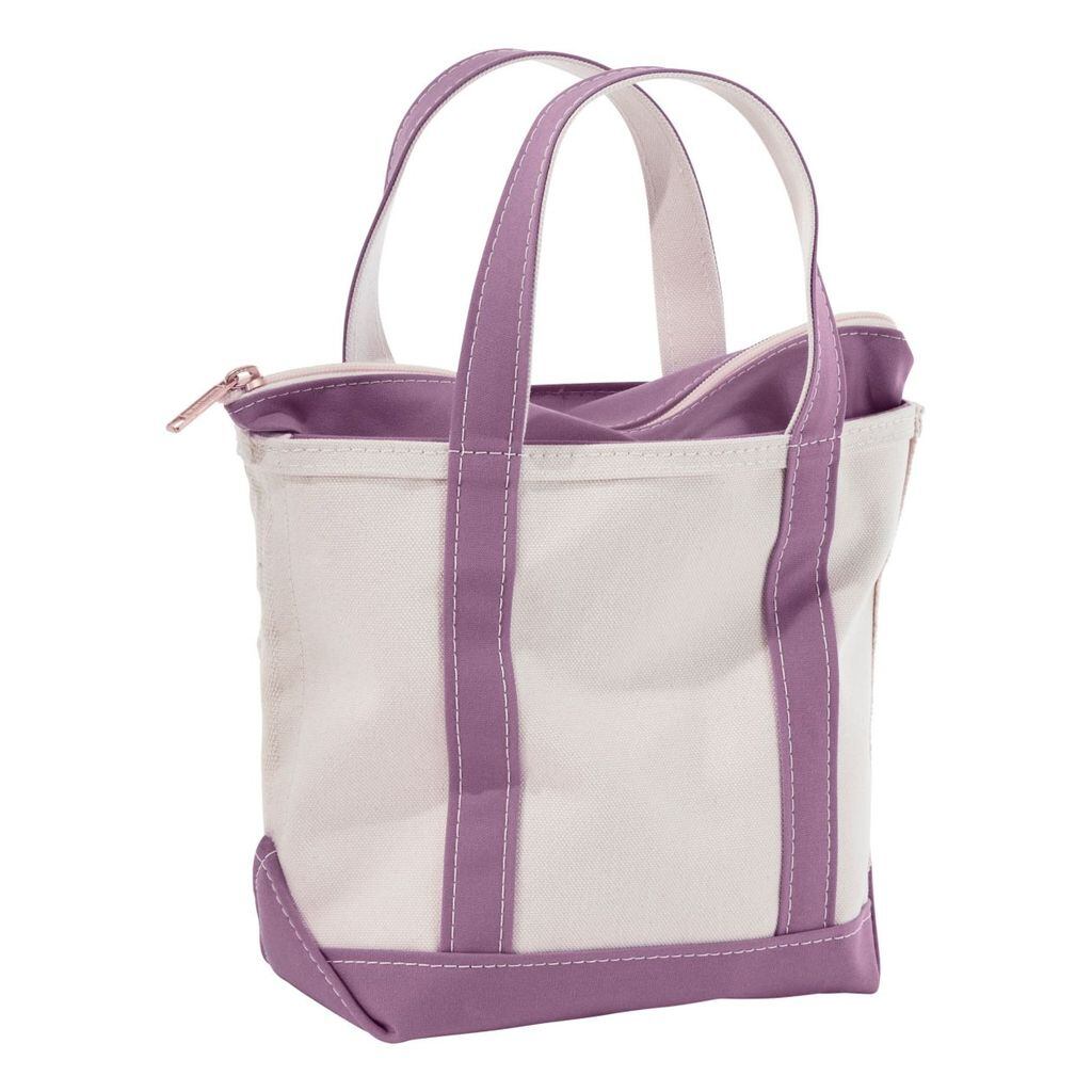 L.L.Bean Zip-Top Boat and Tote SMALL/INTL | MAROON WEBSTORE