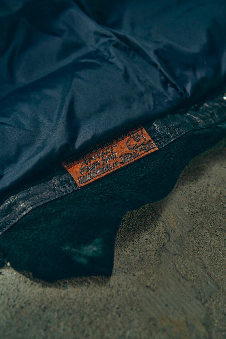 GOOD KARMA DEVELOPMENT【Leather Down Vest