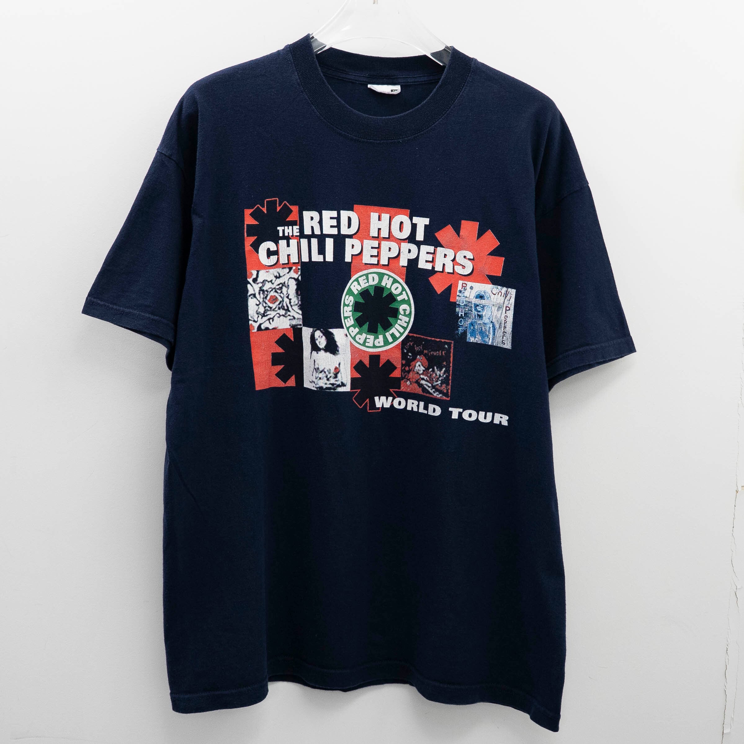 Red Hot Chili Peppers " US Tour 2003 Boot Navy " Cut Tag Fits XL【A8-579】
