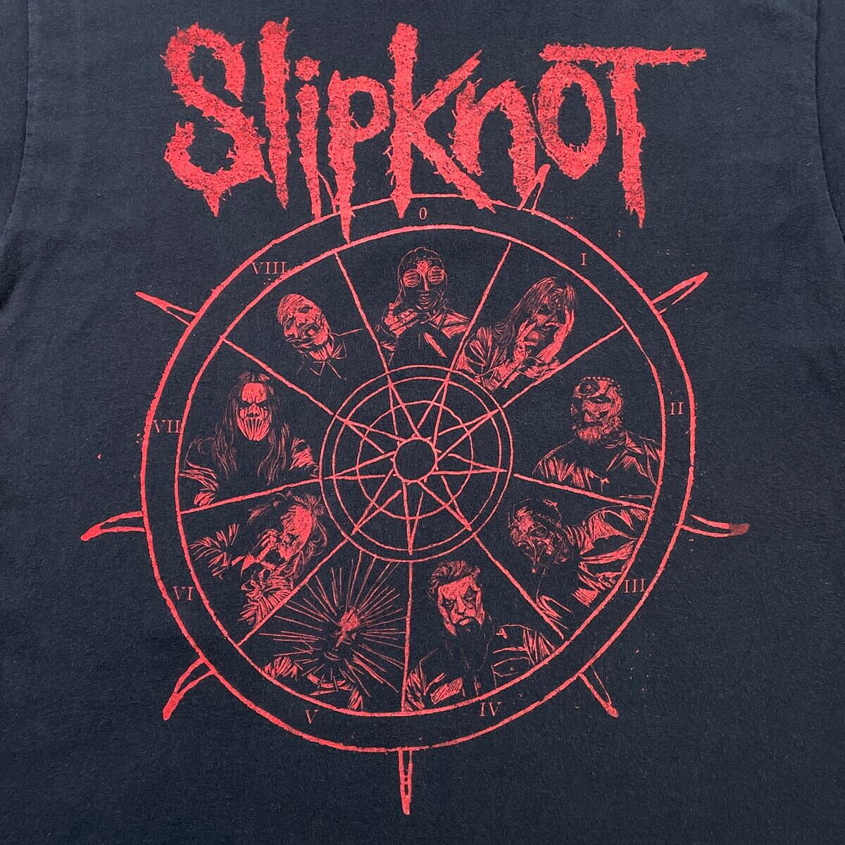 Slipknot スリップノット バンドTシャツ メンズL 古着 両面プリント