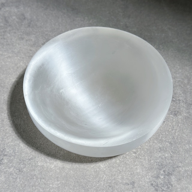 セレナイト うつわ02♢Selenite Bowl♢天然石・鉱物・パワーストーン