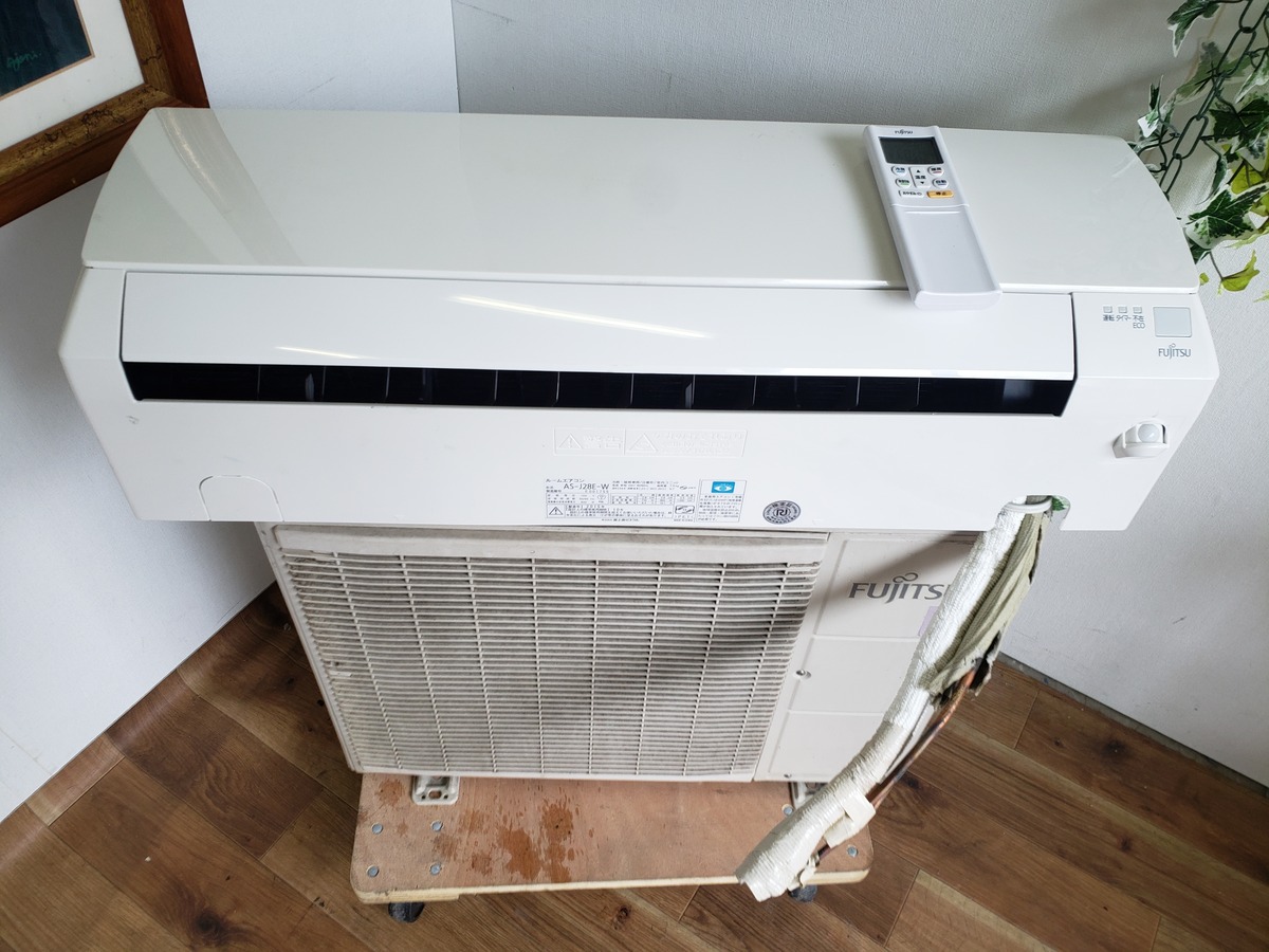 10畳 2015年製 FUJITSU ルームエアコン AS-J28E-W | 中村区亀島  