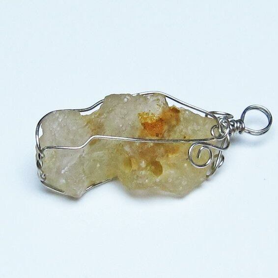 リビアングラス ペンダント 一点物 メール便可 112-13753