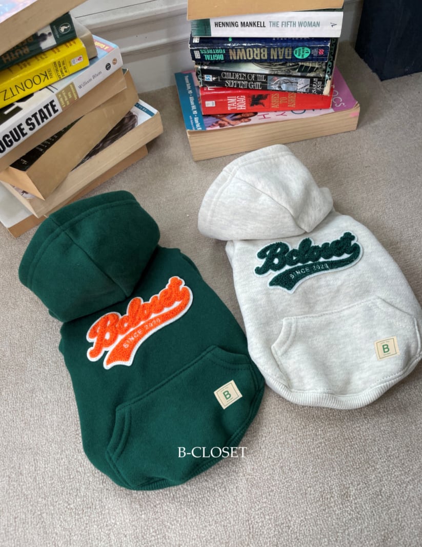 Dog/予約【B-CLOSET】Sage Amber Fleece Hoodie (2color)