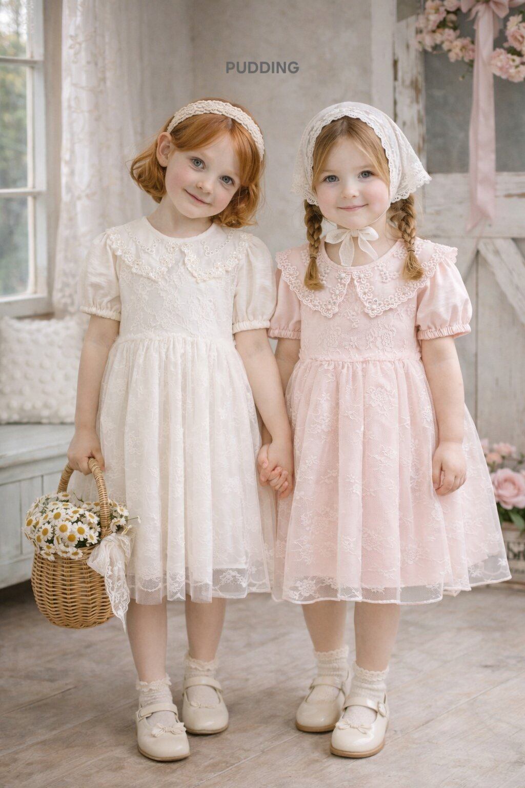 【6/21〆予約】<pudding> Flower bud dress