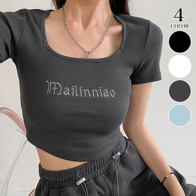 ショート丈 へそ出し Tシャツ レディース 韓国 春夏 トップス 大人 きれいめ かわいい おしゃれ カジュアル ダンス スポーツ 肌見せ 大人可愛い 大人女子