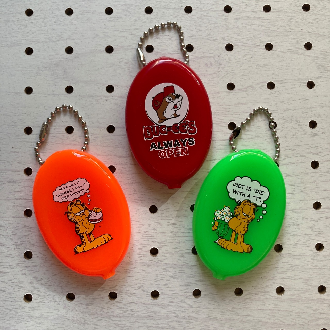 Made in USA　ラバーコインケース　アメキャラキーチェーン　ガーフィールド　バッキーズ | 雑貨☆古着　レトロused ほしかえで  powered by BASE