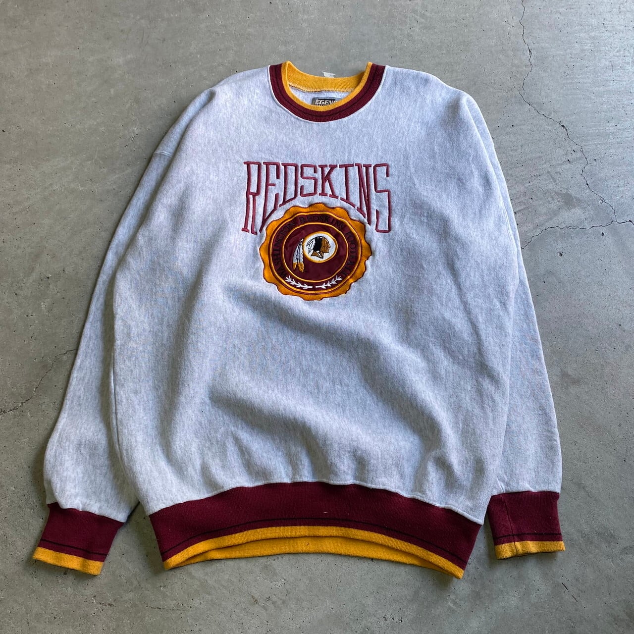 90年代 チャンピオン Champion NFL WASHINGTON RED SKINS ワシントンレッドスキンズ スポーツプリントTシャツ USA製 メンズM ヴィンテージ /eaa338367