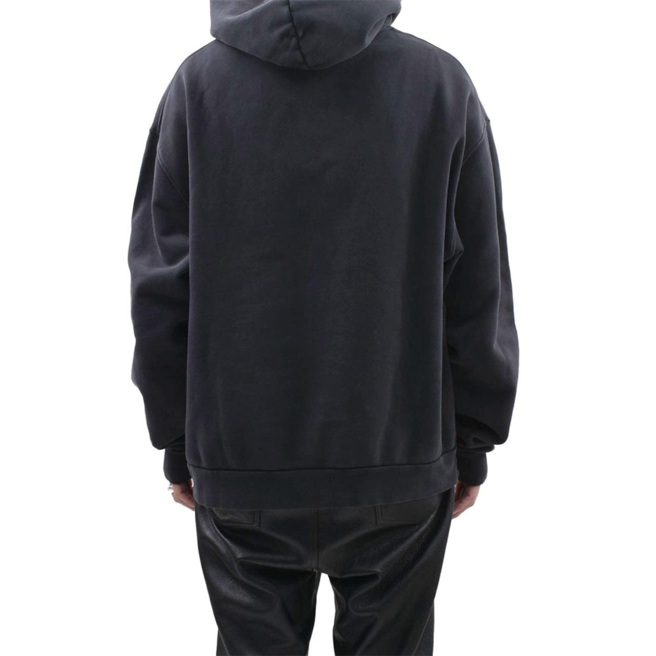 【ASKYURSELF】VINTAGE COLLEGE HOODIE - 4