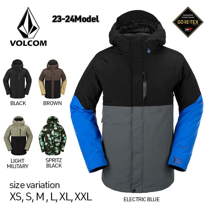 VOLCOM L GORE-TEX JACKET MOSS Sサイズ