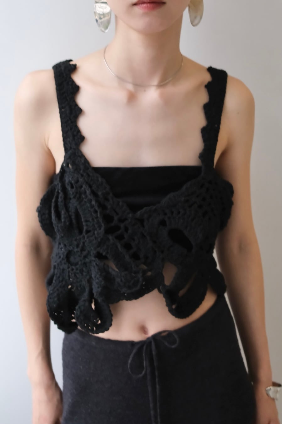 oll (オール) ★★ ② 412-05504 Emma crochet bustier クロシェビスチェ レディース ホワイト 2 oll (オール)Emma crochet bustier クロシェビスチェ 【公式通販】