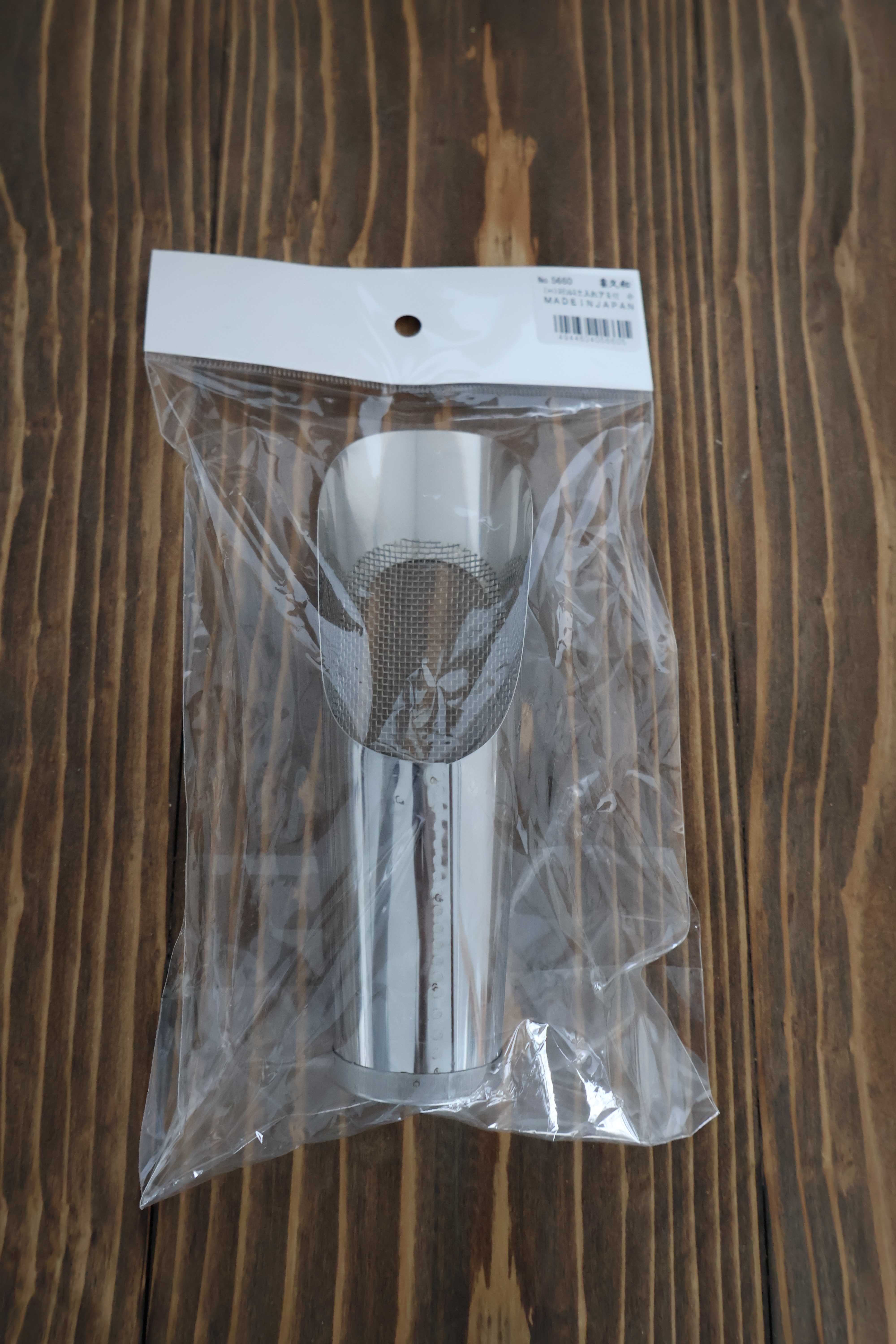 ステンレス土入れ アミ付 Sサイズ