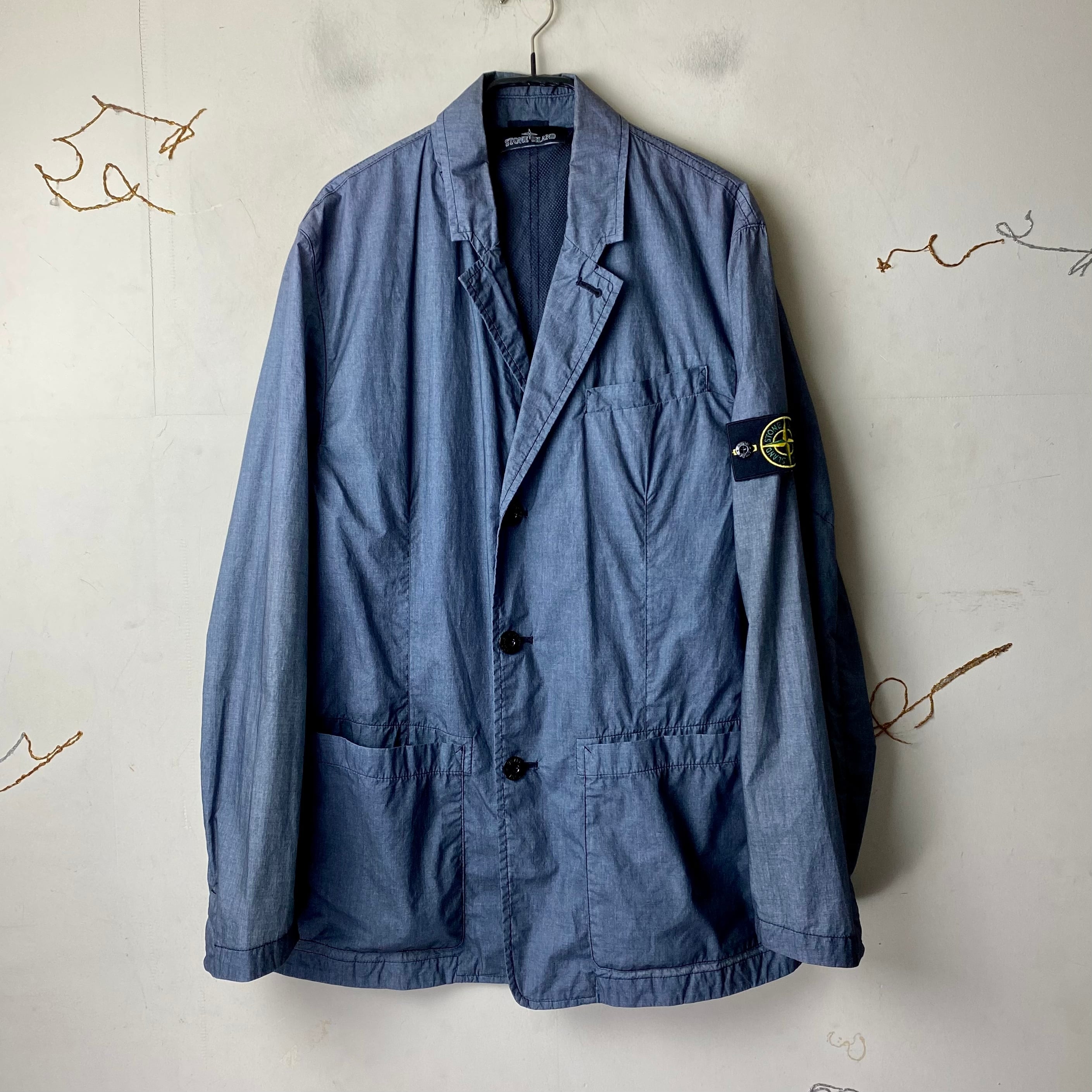 STONE ISLAND SHADOW PROJECT coating tailored jacket | NOIR ONLINE