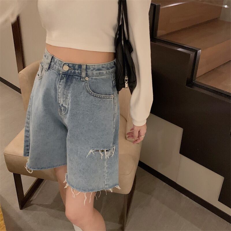 ウェストショーツ サマー薄手パンツ ルーズ 夏物 ブルマー モンロー30966868678