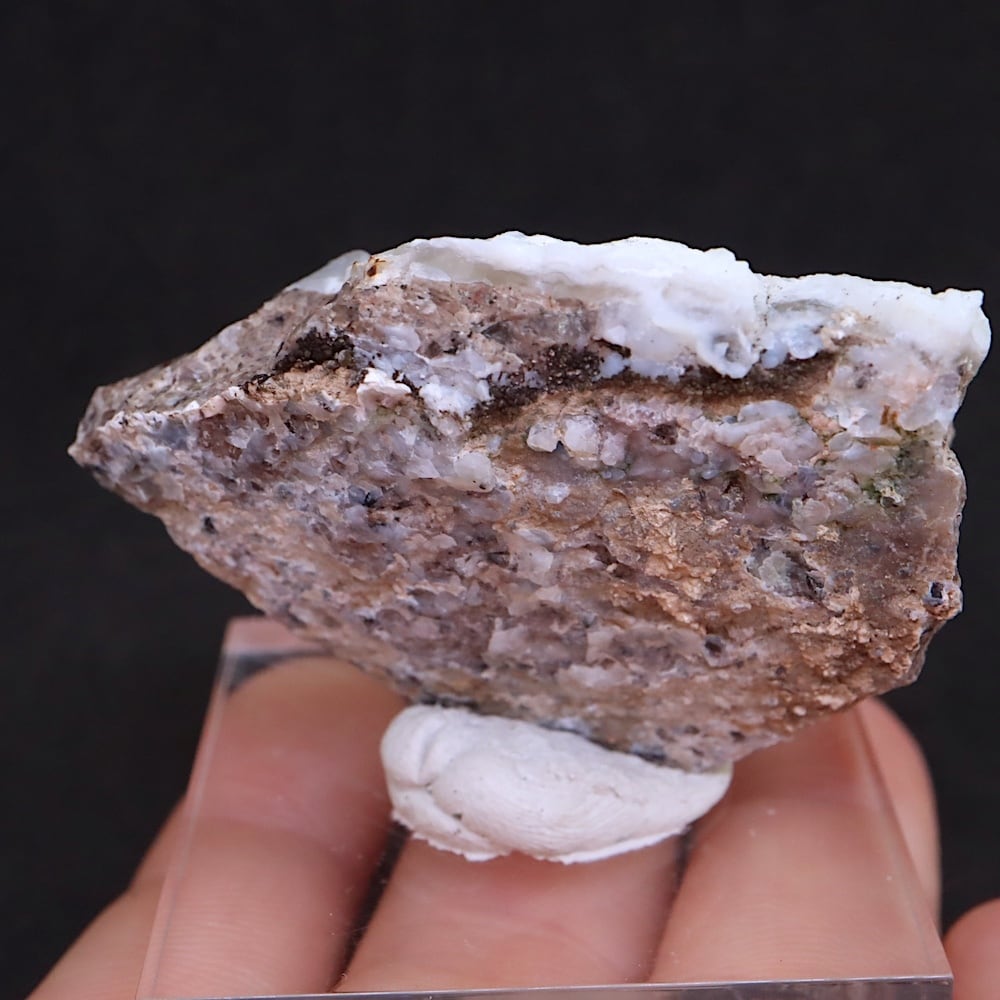 鉱物　オパール ハイアライトオパール 43.7g WKS032 原石 鉱物 天然石