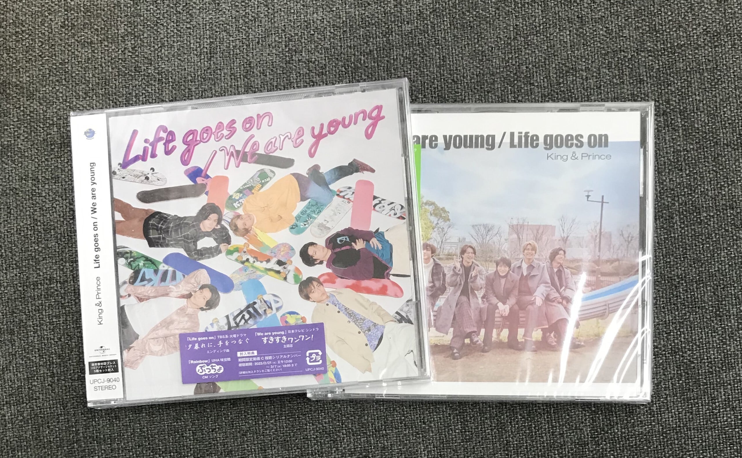 T・H様専用】King ＆ Prince / Life goes on／We are young (初回B