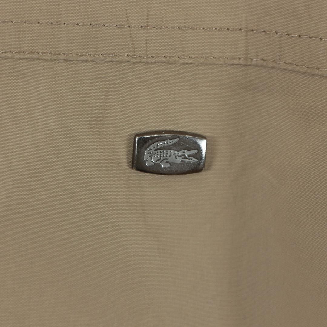 LACOSTE ラコステ ブルゾン 中綿 裏地フリース 銀ロゴ 金属 LACOSTE ラコステ ブルゾン 中綿 裏地フリース 銀ロゴ 金属
