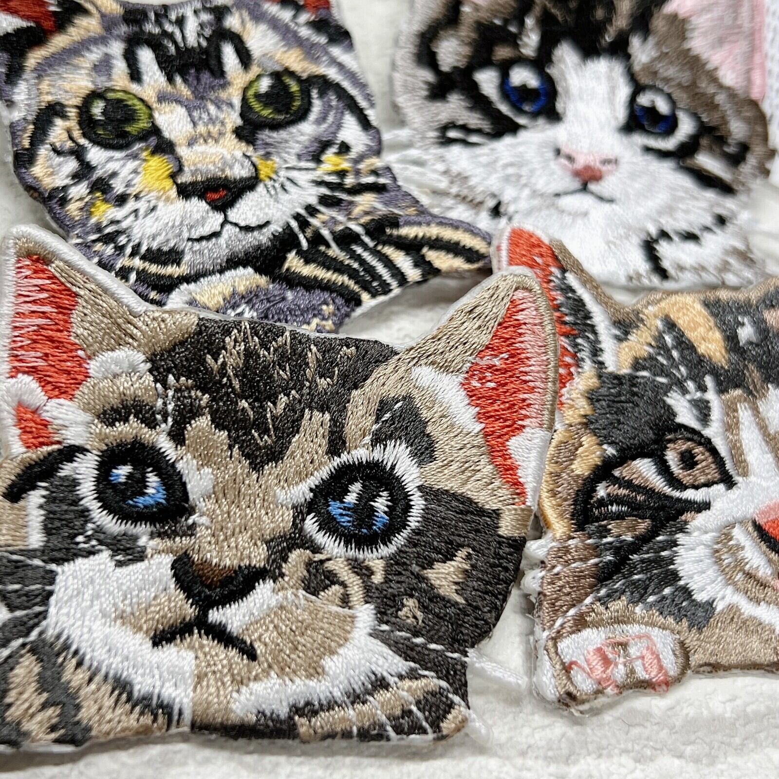 猫刺繍ブローチ 2054 LURILA