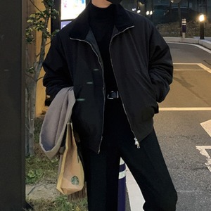 ダブルジップシンプルブルゾン　MT0080356