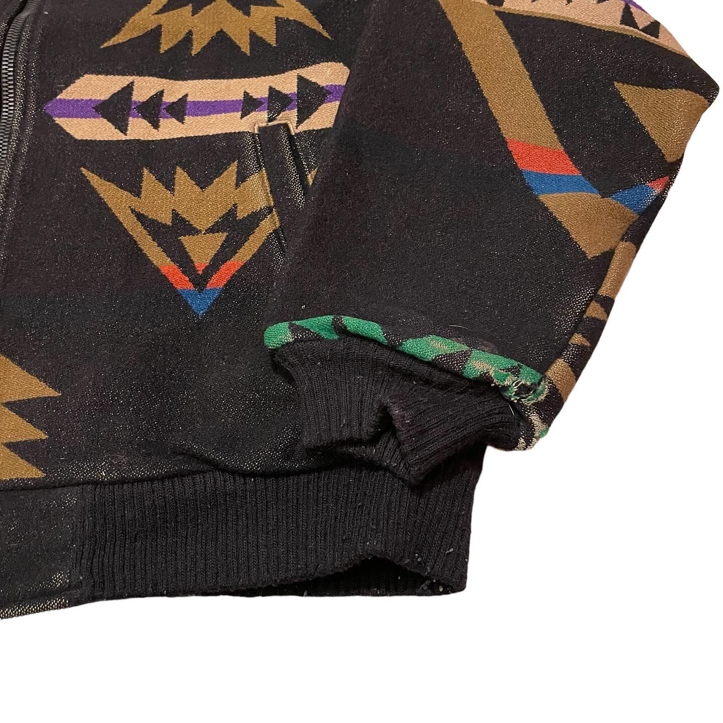 90s PENDLETON Native Pattern Wool Jacket