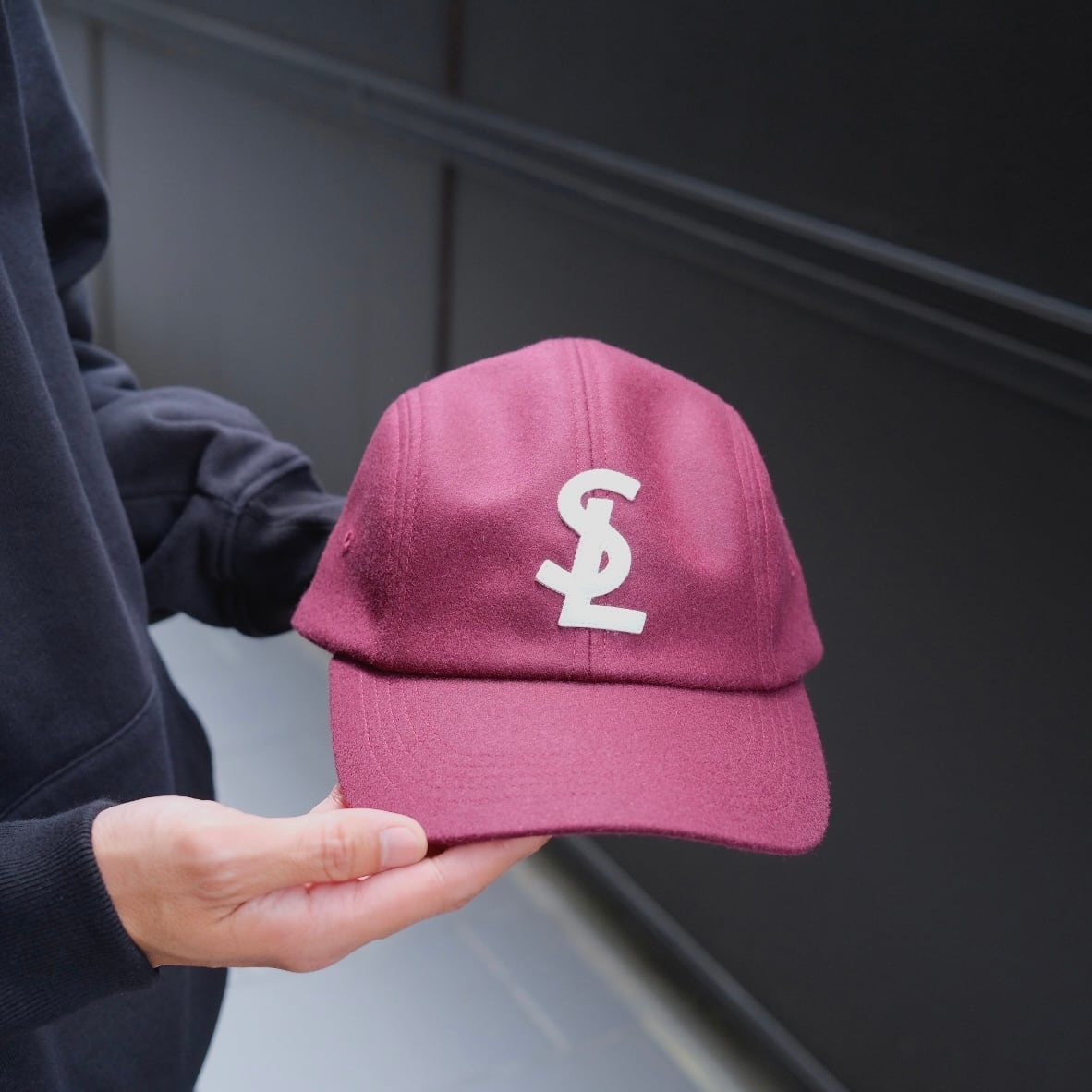 Sans limite(サンリミット) / フラノ4パネルキャップ-burgundy