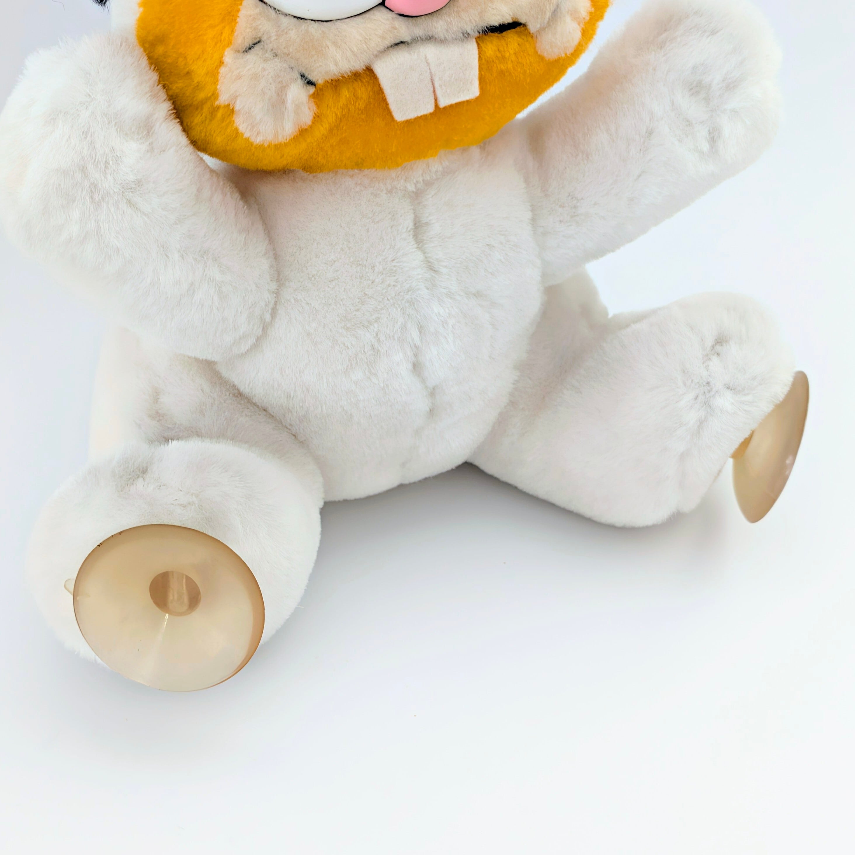 ☆ VINTAGE 1980年代初期 ☆【 Garfield ( ガーフィールド ) 】『 GARFIELD STUCK ON YOU 』吸盤付きぬいぐるみ プラッシュ plush 1980年代年製 〚アメリカン雑貨 アメトイ〛