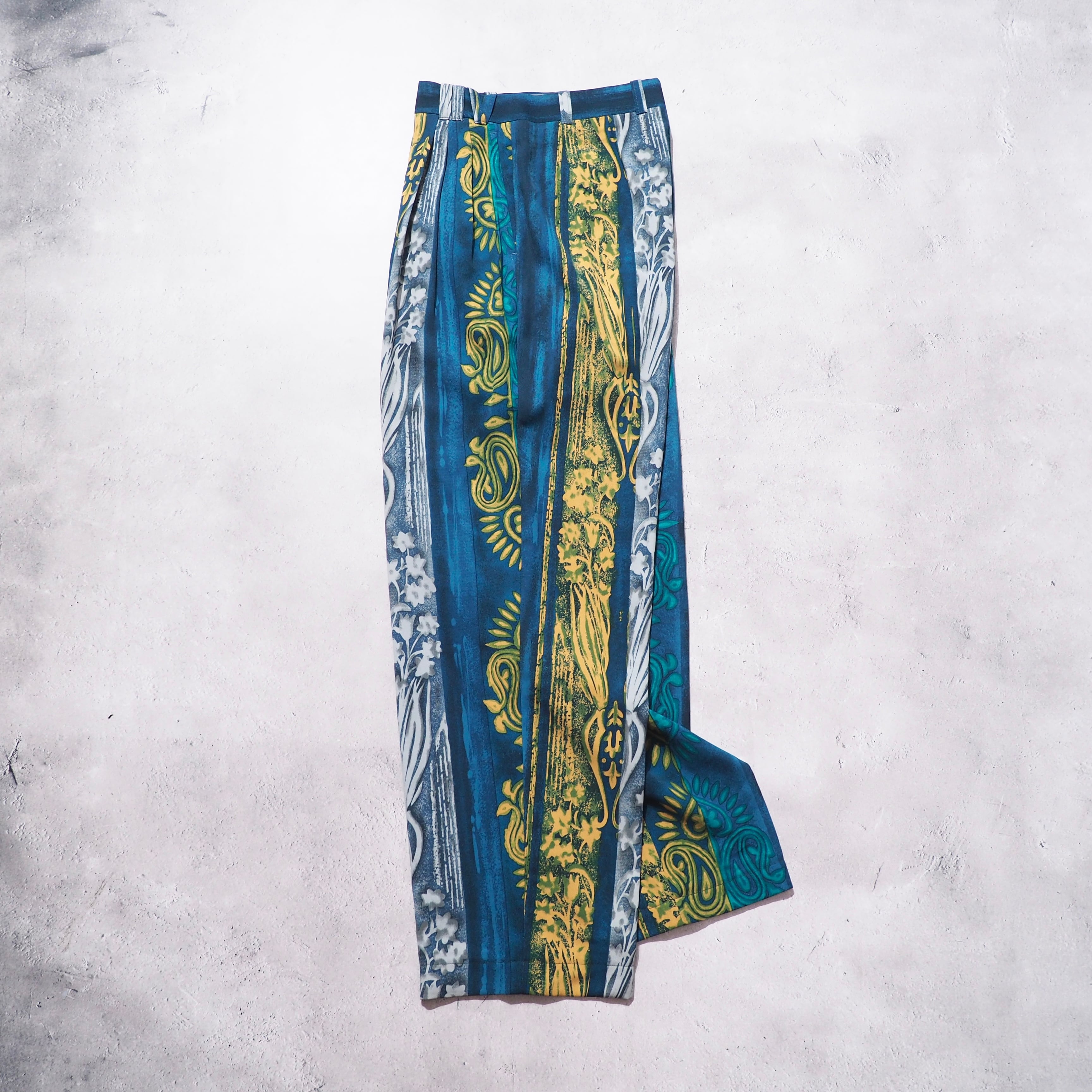 1990s Japanese Designers vintage three tuck Slacks pants