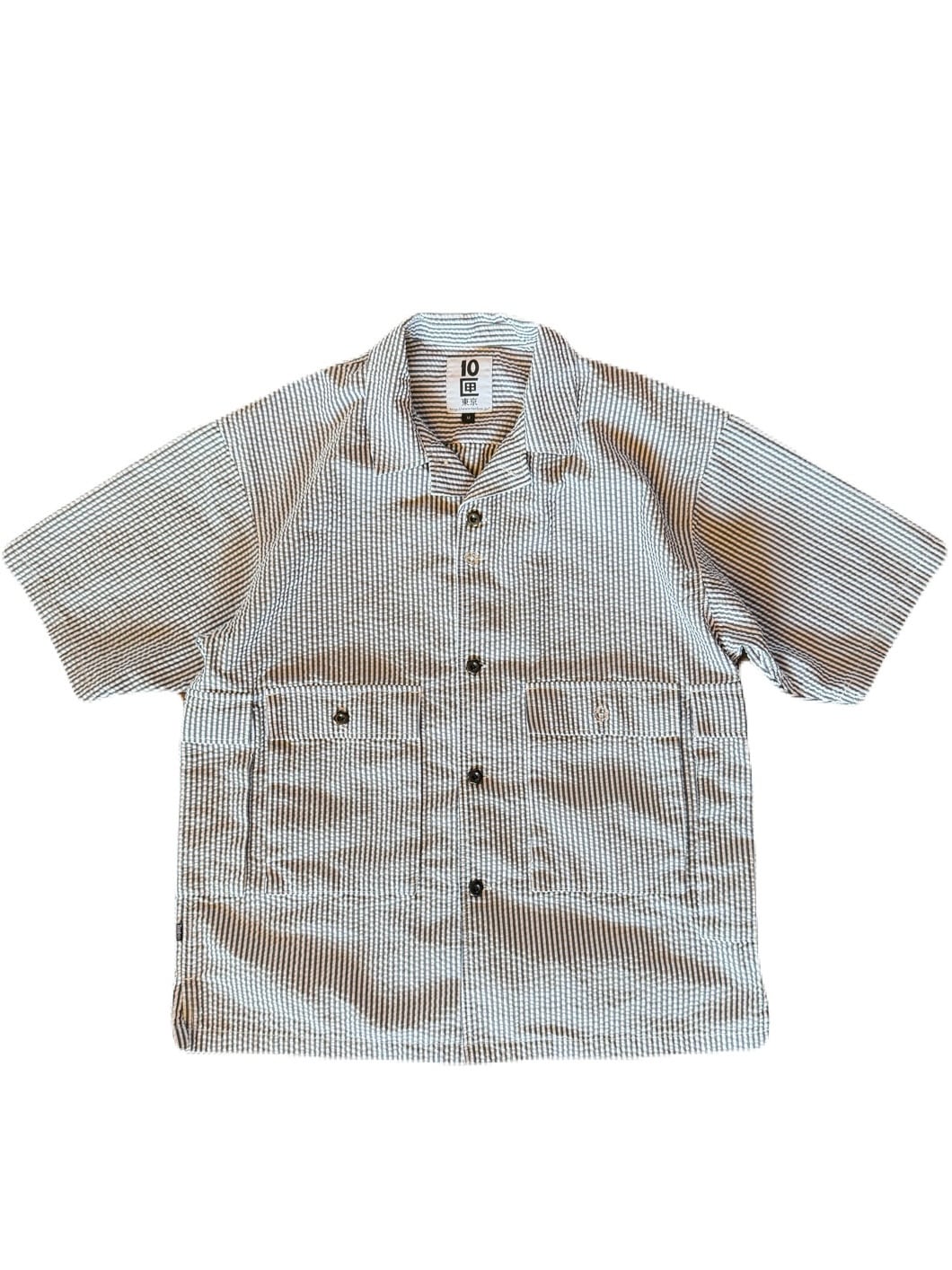 トップス TENBOX FOOTSIESCARDIGAN 中古・古着通販】TENBOX (テンボックス) FOOTSIES CARDIGAN オレンジ