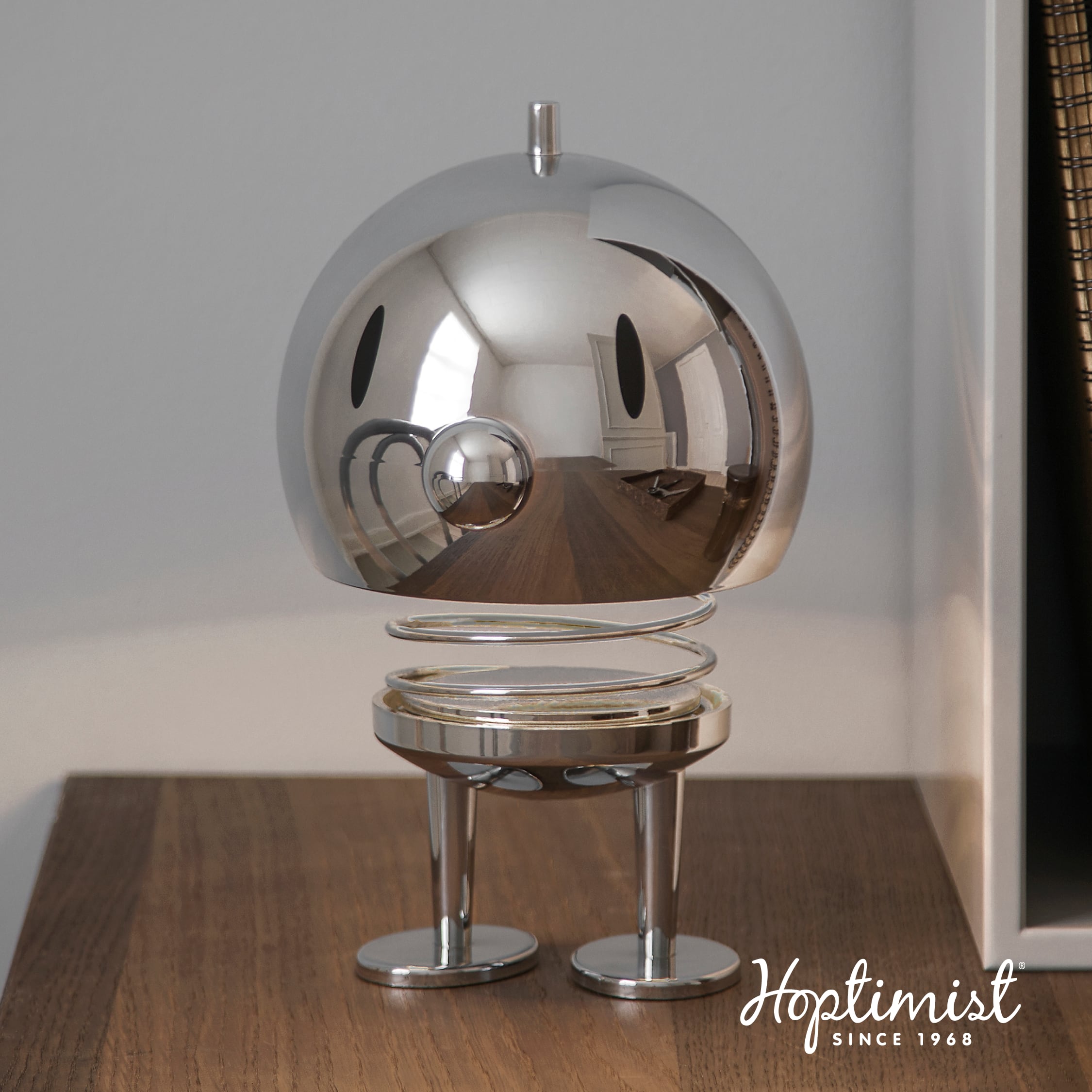 Hoptimist - Portable lamp XL / Chrome