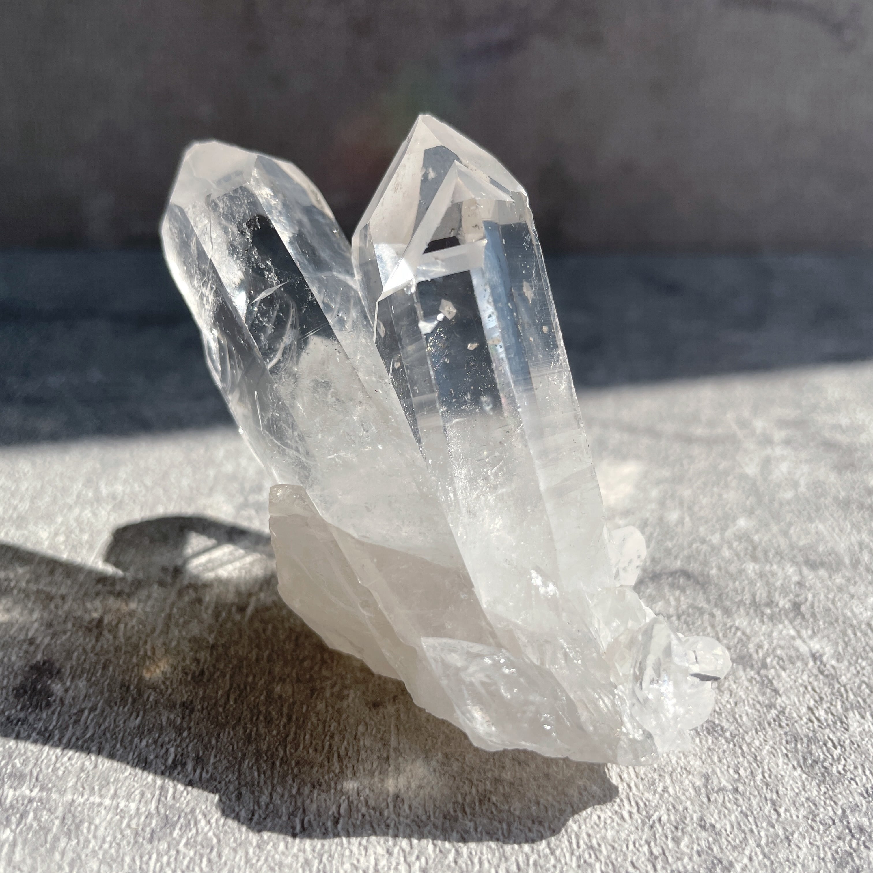 ゼッカ産水晶 クリアクォーツクラスター96◇スターブラリークォーツ/ヴィジョンクォーツ/ゼコデソーザ(ゼカデソーザ)産