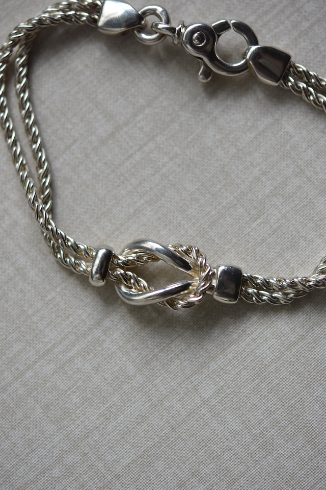 IORI/"Tiffany & Co." bracelet/Double rope Center knot