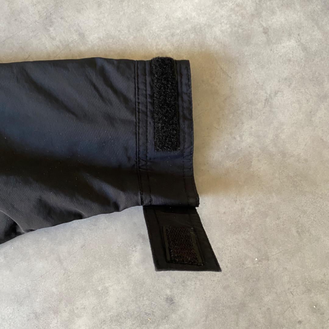 ノースフェイス ナイロンジャケット パーカー ロゴ 刺繍 M 黒 13325