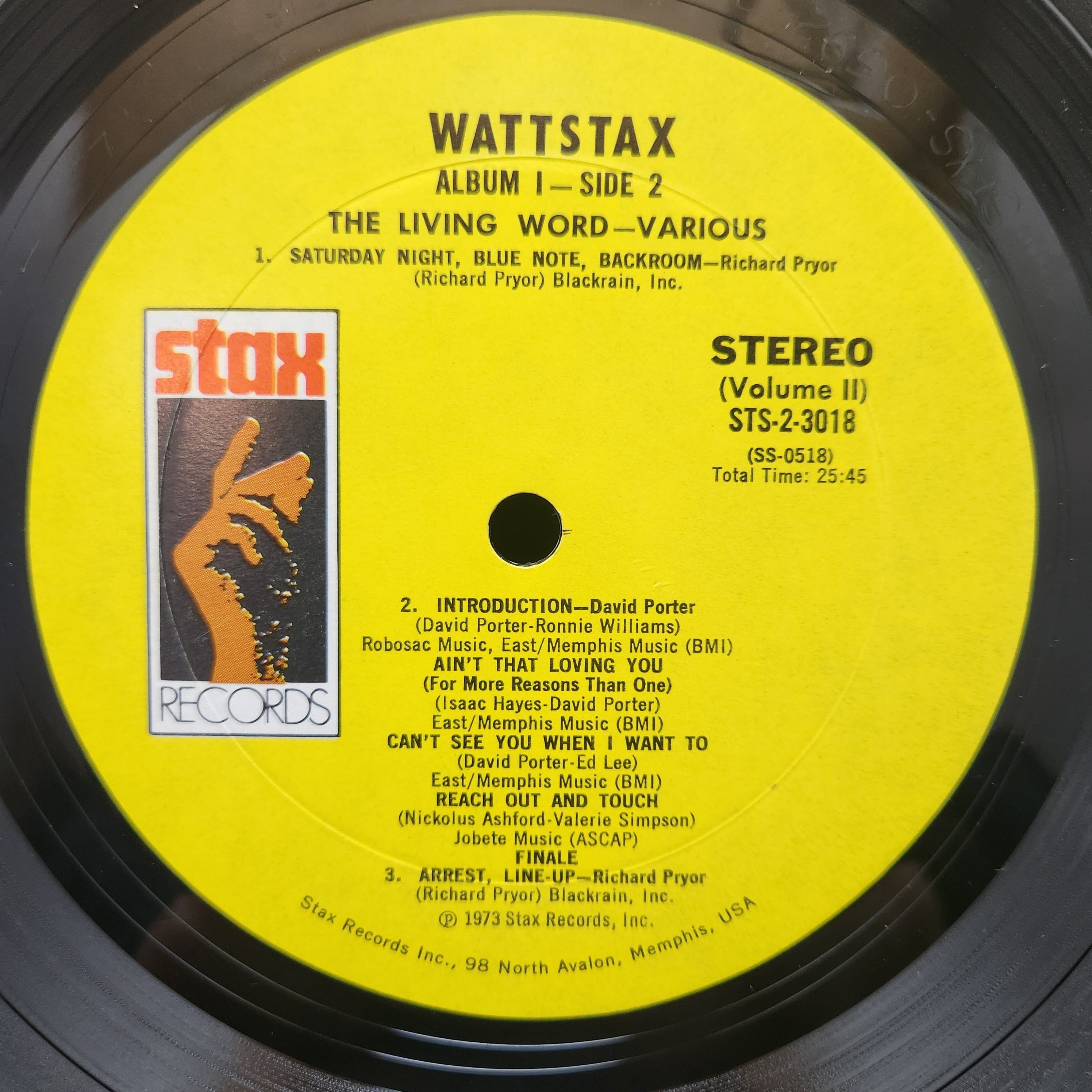 Various / The Living Word - Wattstax 2 [STS 2-3018, STS-2-3018] - 画像5