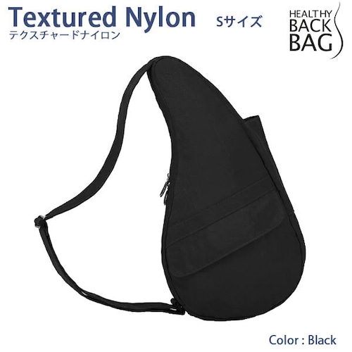 HEALTHY BACK BAG Textured Nylon S Black ヘルシーバックバッグ テクスチャードナイロン Sサイズ ブラック