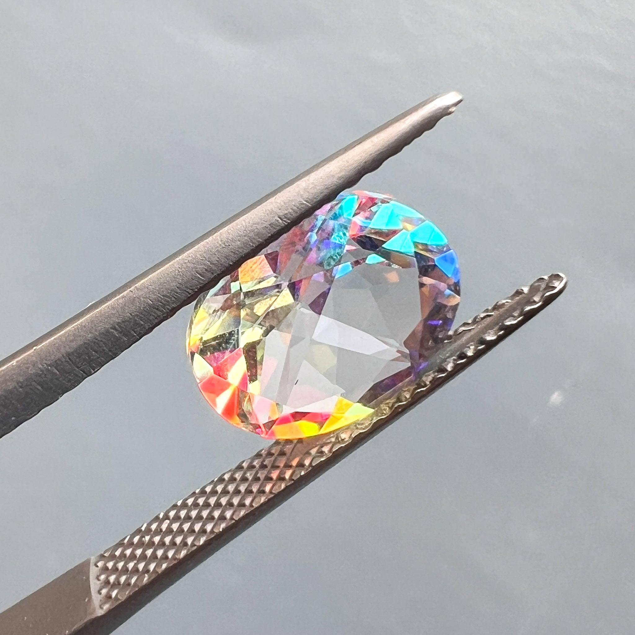 硝子の宝石】 prismgem オーバルカット 10×8 | yuiaglass