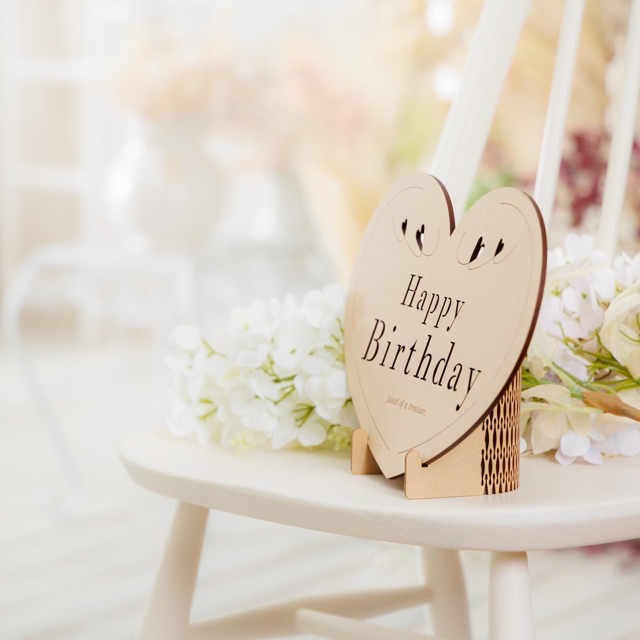 木製: バースデープレート／ハート | 『日々、祝ぐ』cotohogu