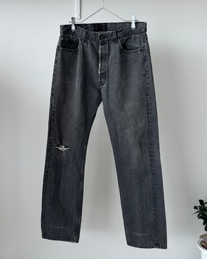-Levi's- Vintage 90s Black Denim Pants made in USA