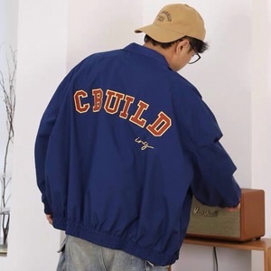 Back print oversized jacket 0430